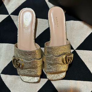 Authentic Gucci marmont sandals